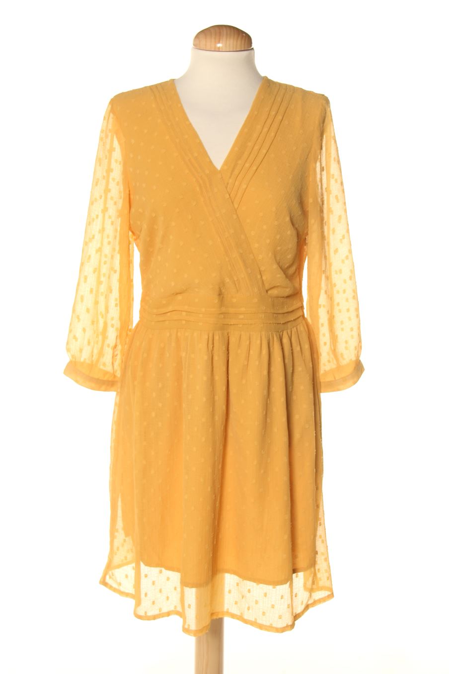 Vestido casual de Vero moda de la talla S, de color mostaza