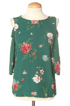 Blusa a maniche corte 38 Springfield, foto 1 di 2