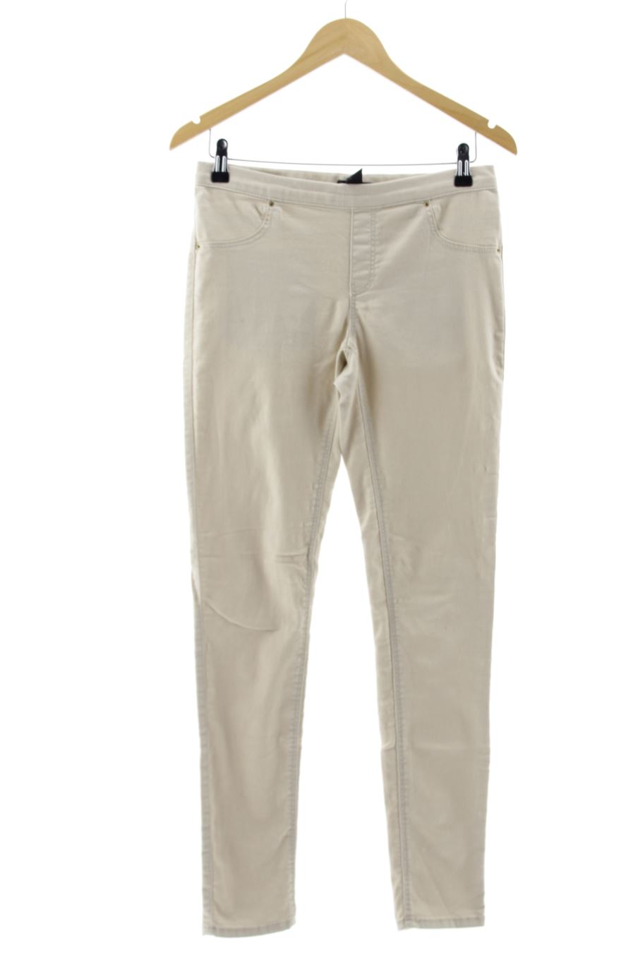 Pantaloni de H&M de la talla 40, de color beige