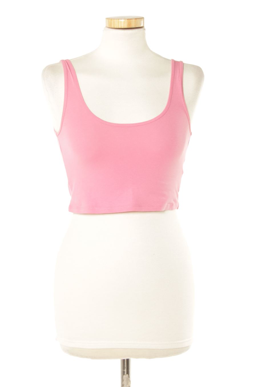 Camiseta sin mangas de Stradivarius de la talla M, de color rosa