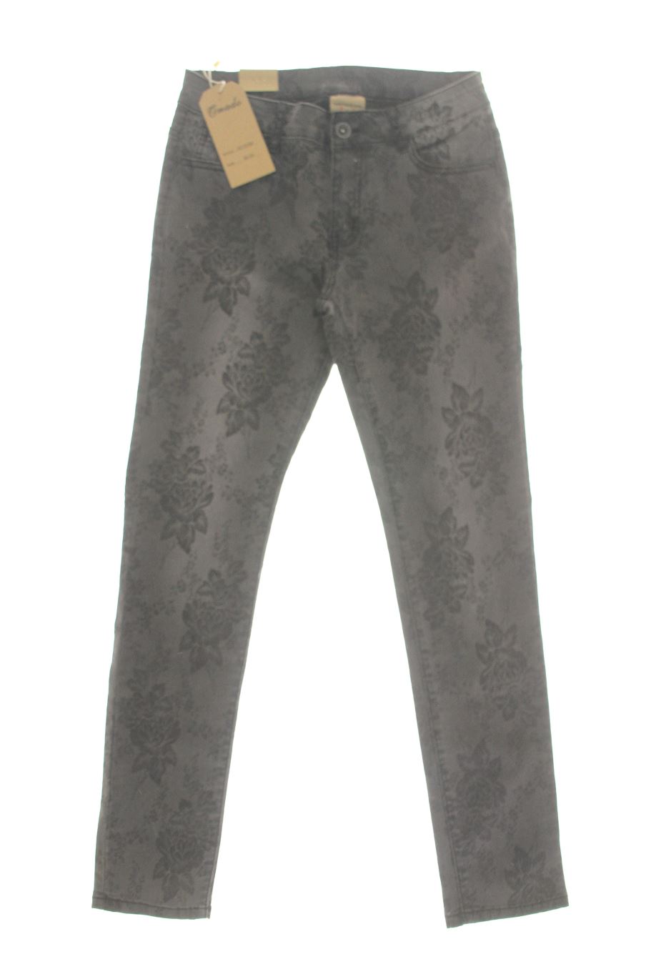 Vaqueros de onado de la talla 38, de color gris de ropa vaquera