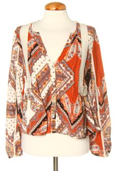 Blouse à manches longues M Stradivarius