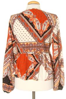 Blouse à manches longues M Stradivarius