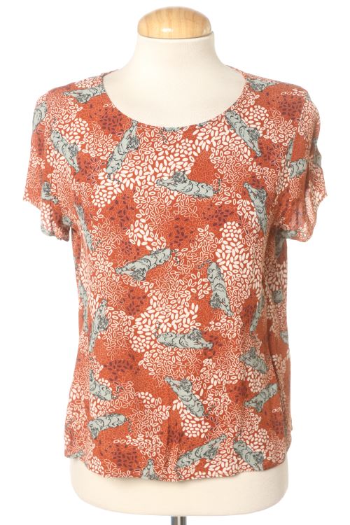 Blouse à manches courtes