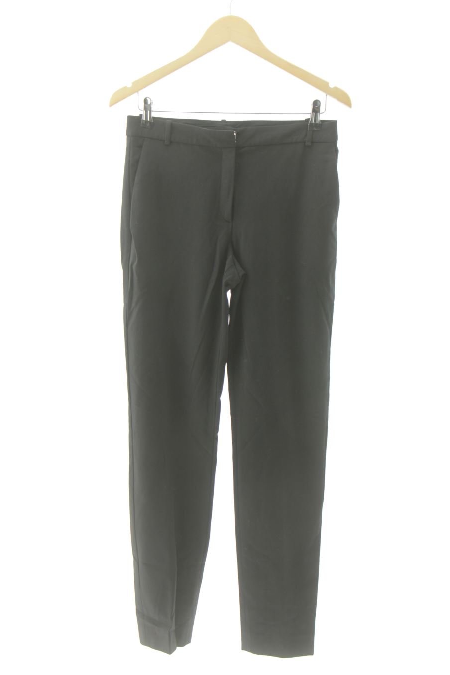 Pantalón de Massimo Dutti de la talla 38, de color negro