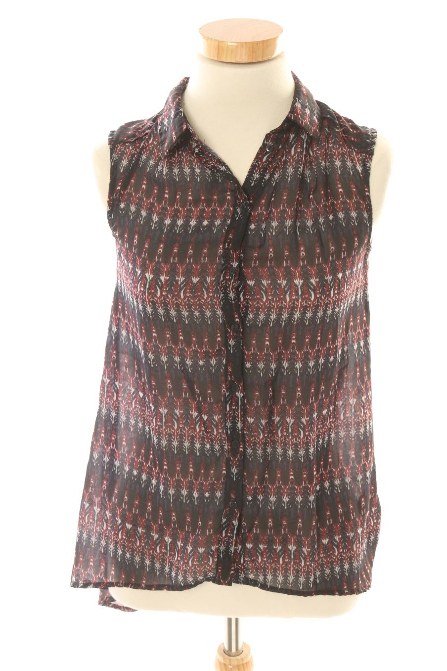 Camisa sin mangas de H&M de la talla 34, de color estampado