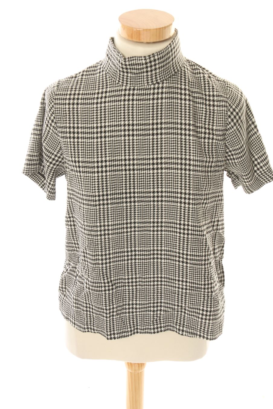 Blouse à manches courtes ASOS de la taille 32, de couleur carreaux