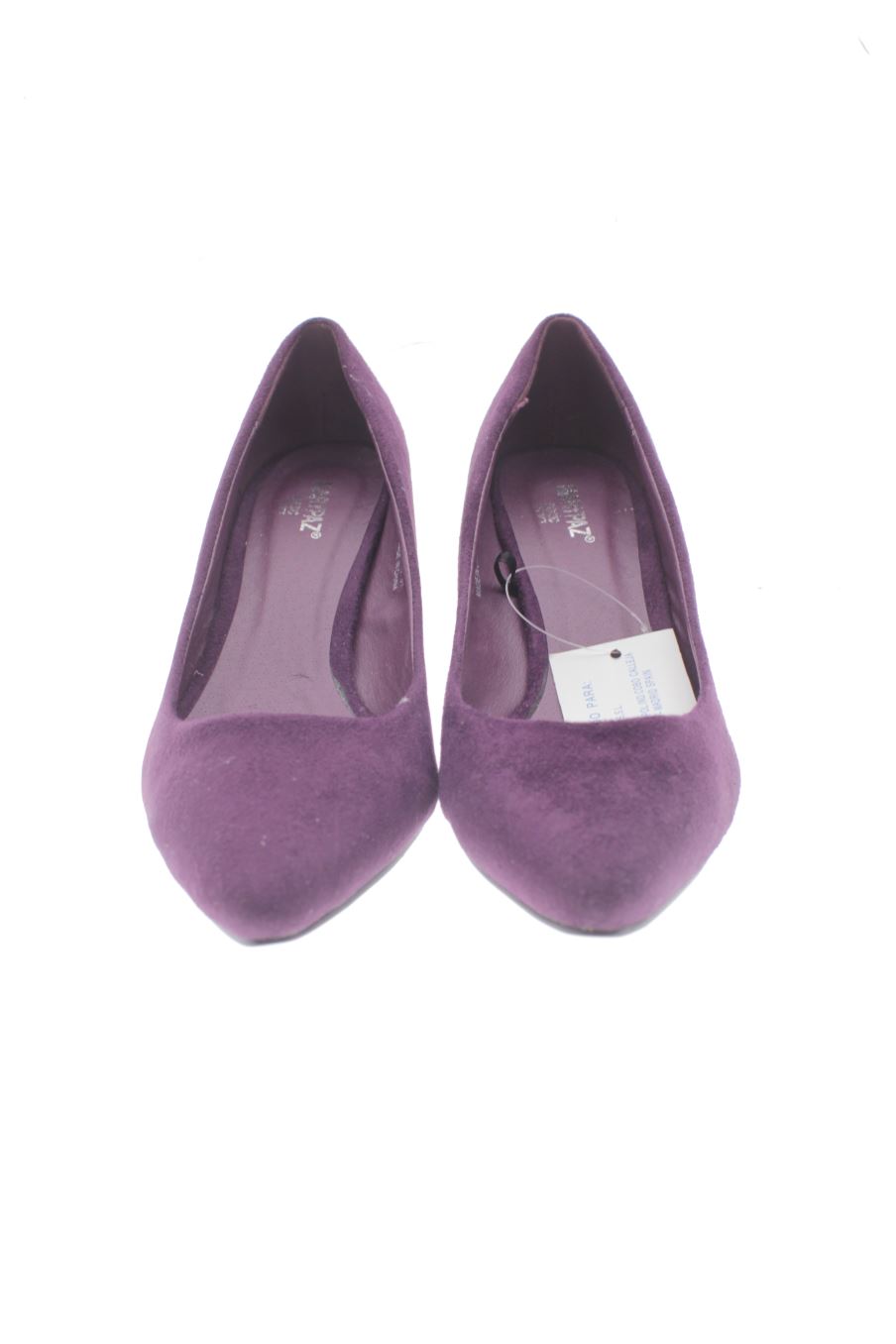 Zapatos de tacon de Marypaz de la talla 37, de color morado de