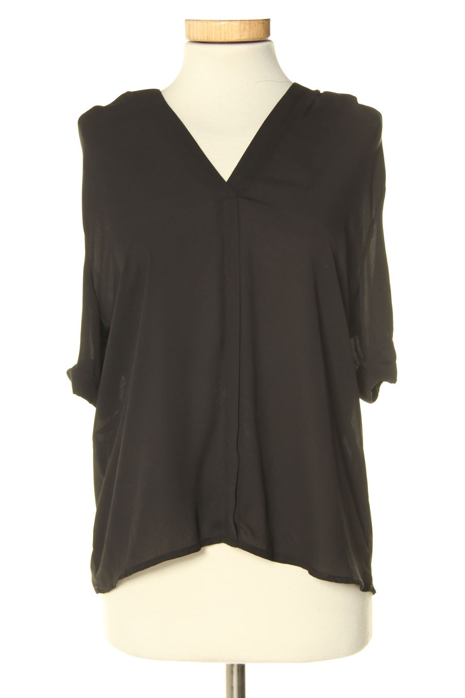 Blouse à manches courtes Best Mountain de la taille M, de couleur noir