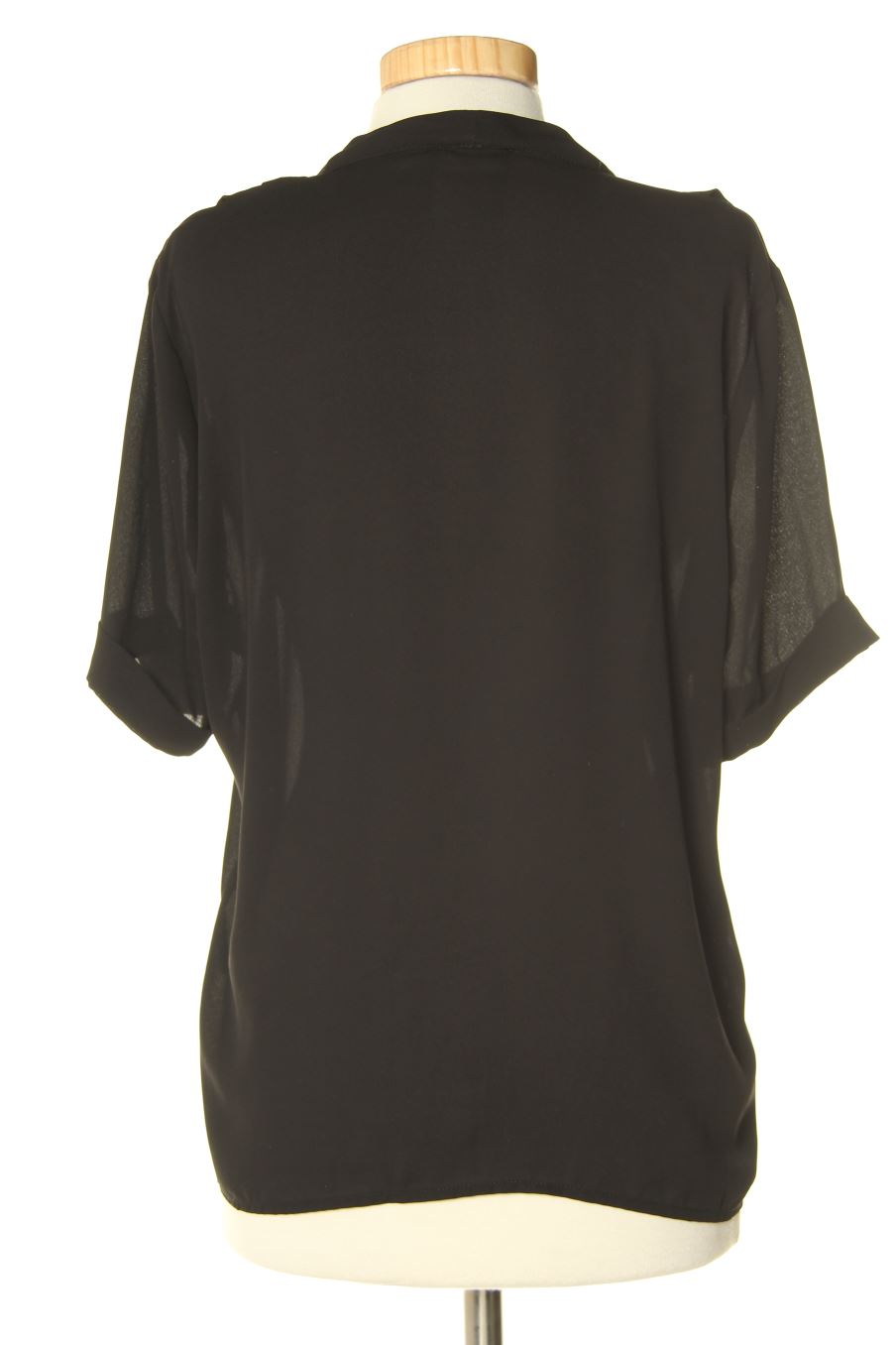 Blouse à manches courtes Best Mountain de la taille M, de couleur noir