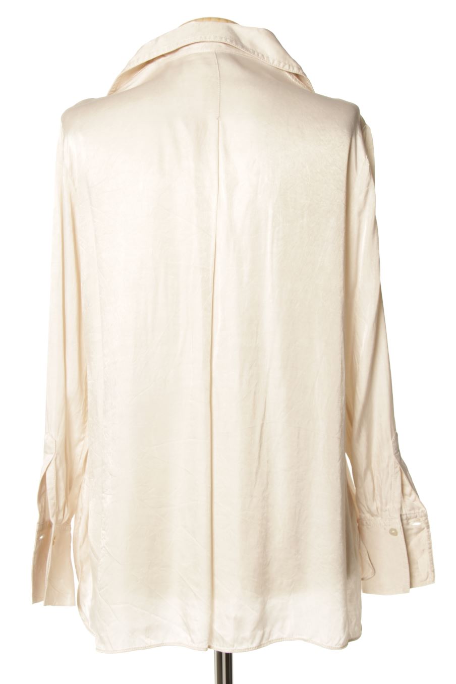 Camisa de Massimo Dutti de la talla 36, de color beige