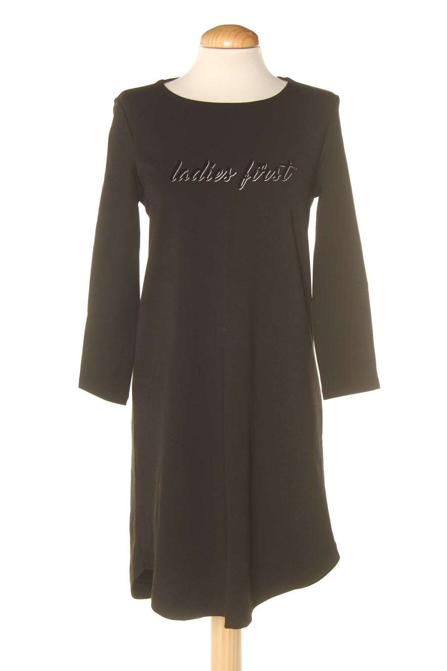 Vestido casual de Mango de la talla S, de color negro