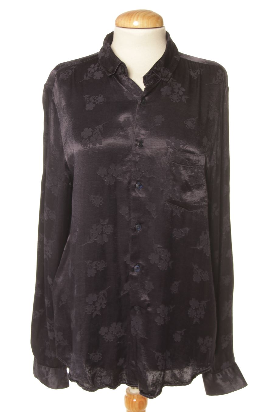 Hemd von ASOS Größe M, Farbe Marineblau, für