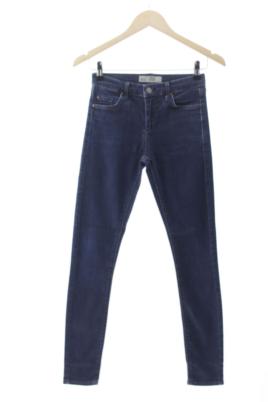 Jeans Topshop de la taille 34, de couleur bleu de denim