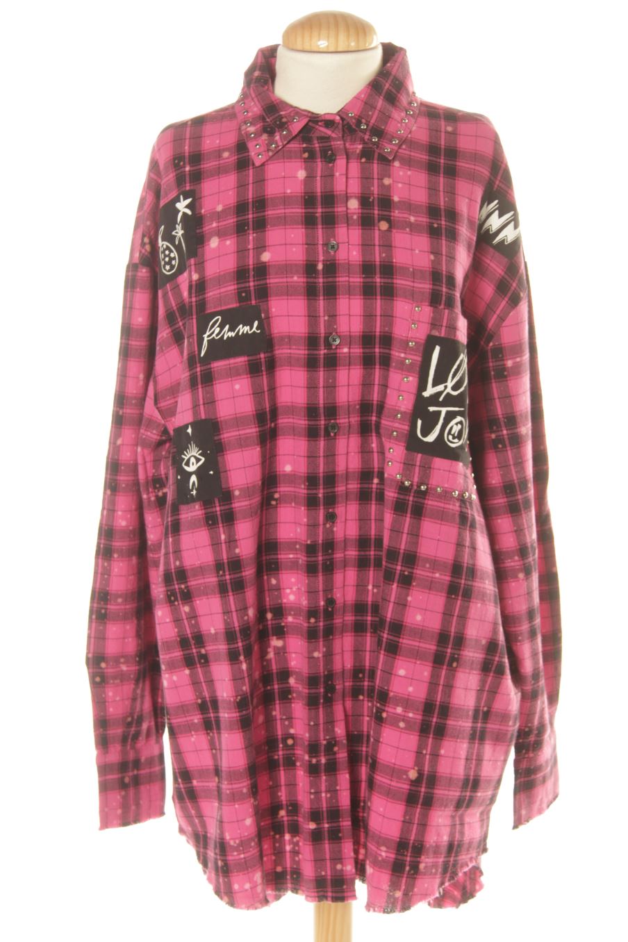 Camisa de Desigual de la talla M, de color cuadros