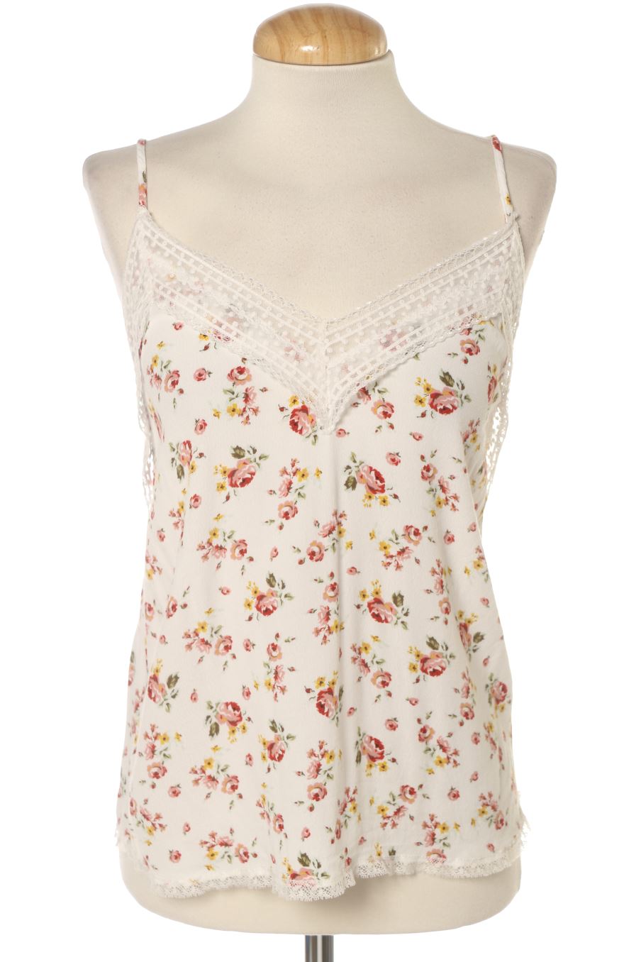 Top Stradivarius de la taille S, de couleur blanc