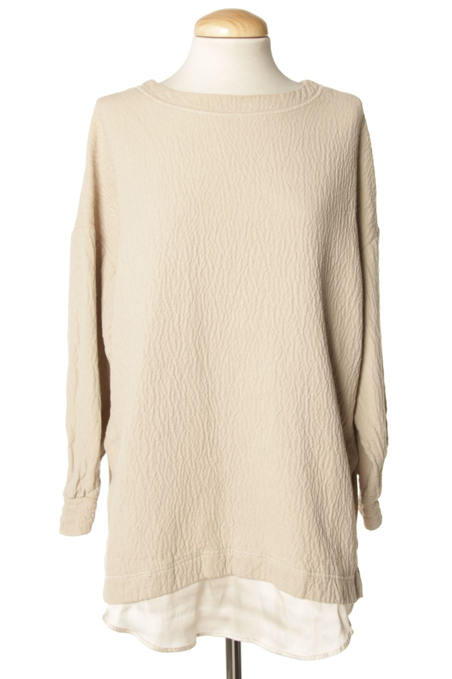 Sweat Zara de la taille XS, de couleur beige