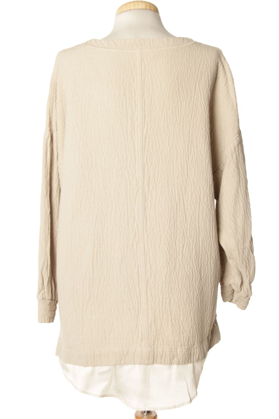 Sweat Zara de la taille XS, de couleur beige