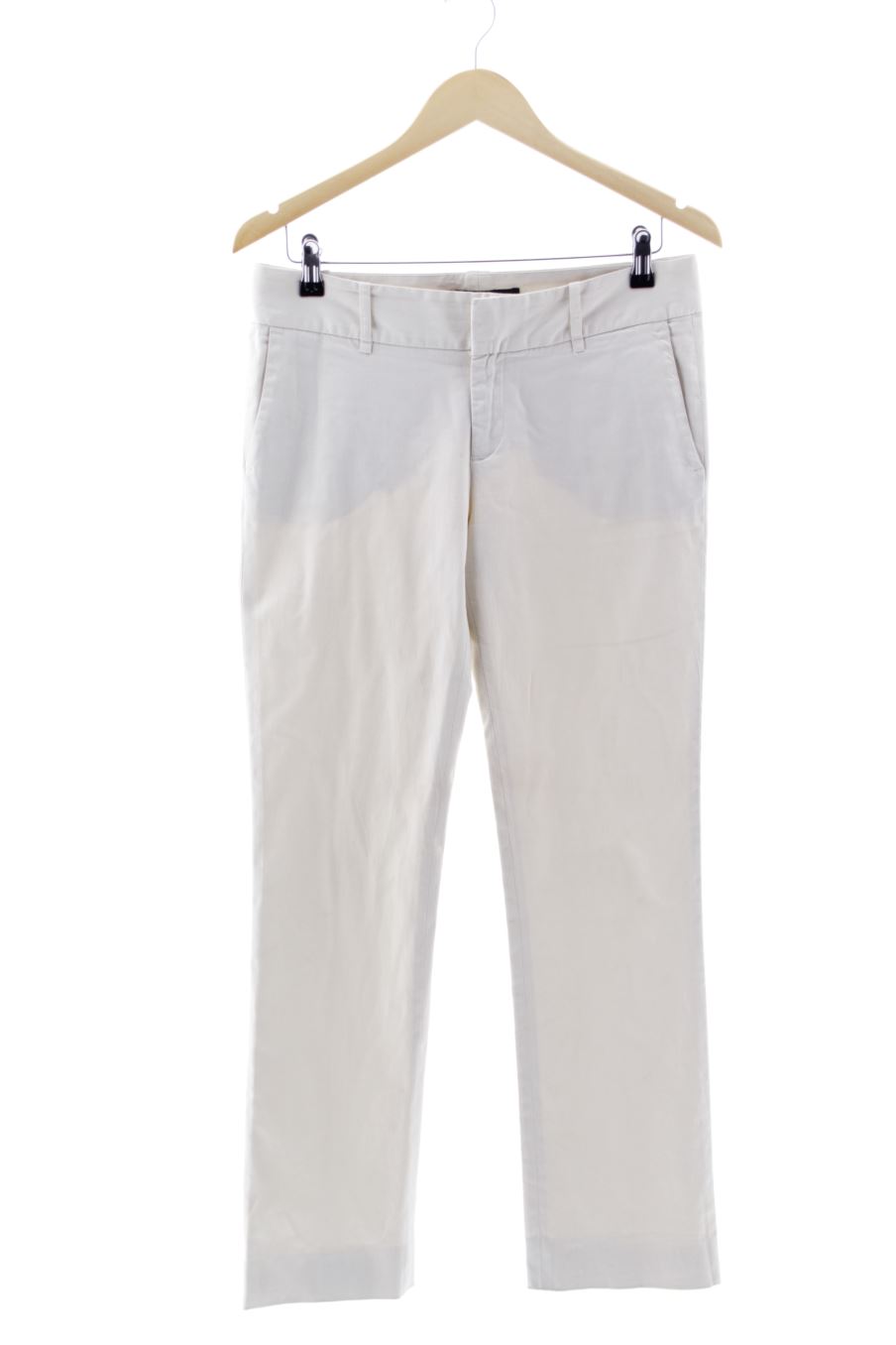 Pantalón de Zara de la talla 38, de color beige