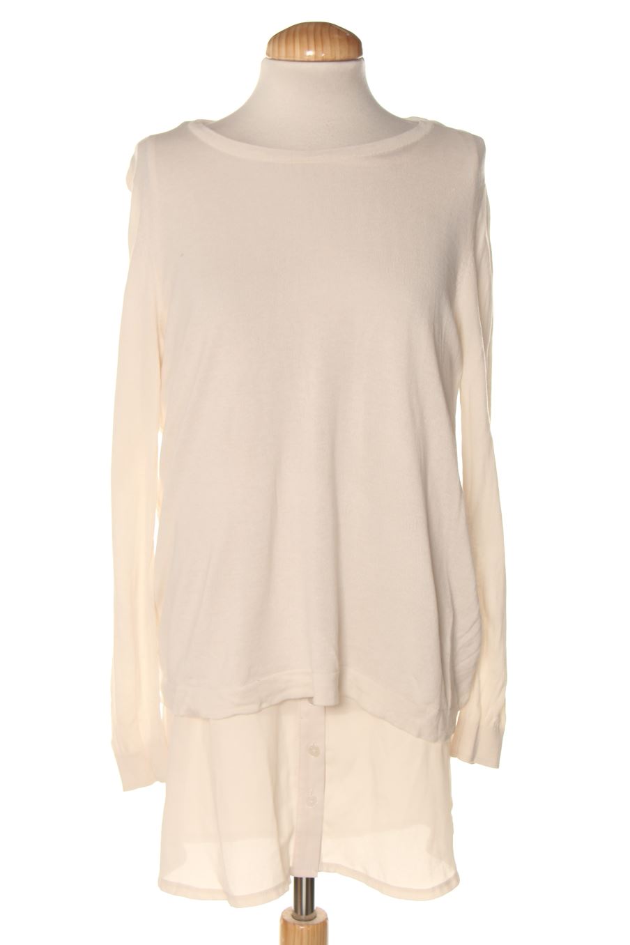 Robe casual Mango de la taille S, de couleur beige