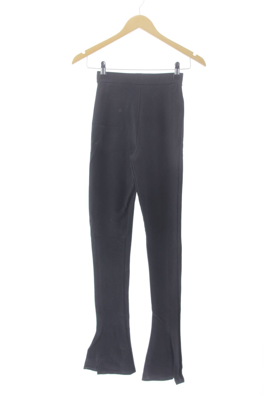 Pantalón Casual de Zara de la talla XS, de color negro