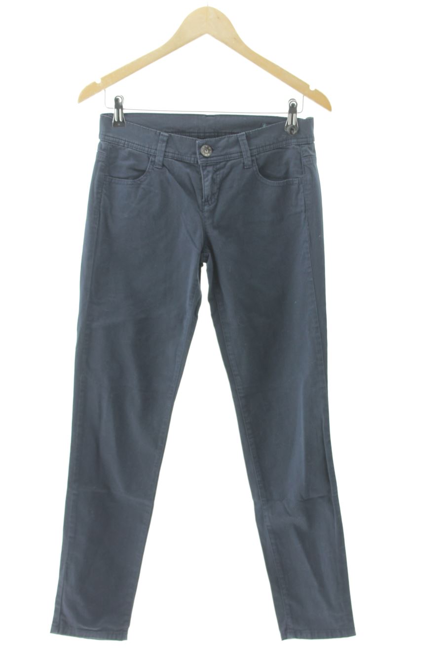 Jeans Benetton de la taille 36, de couleur bleu marine de denim