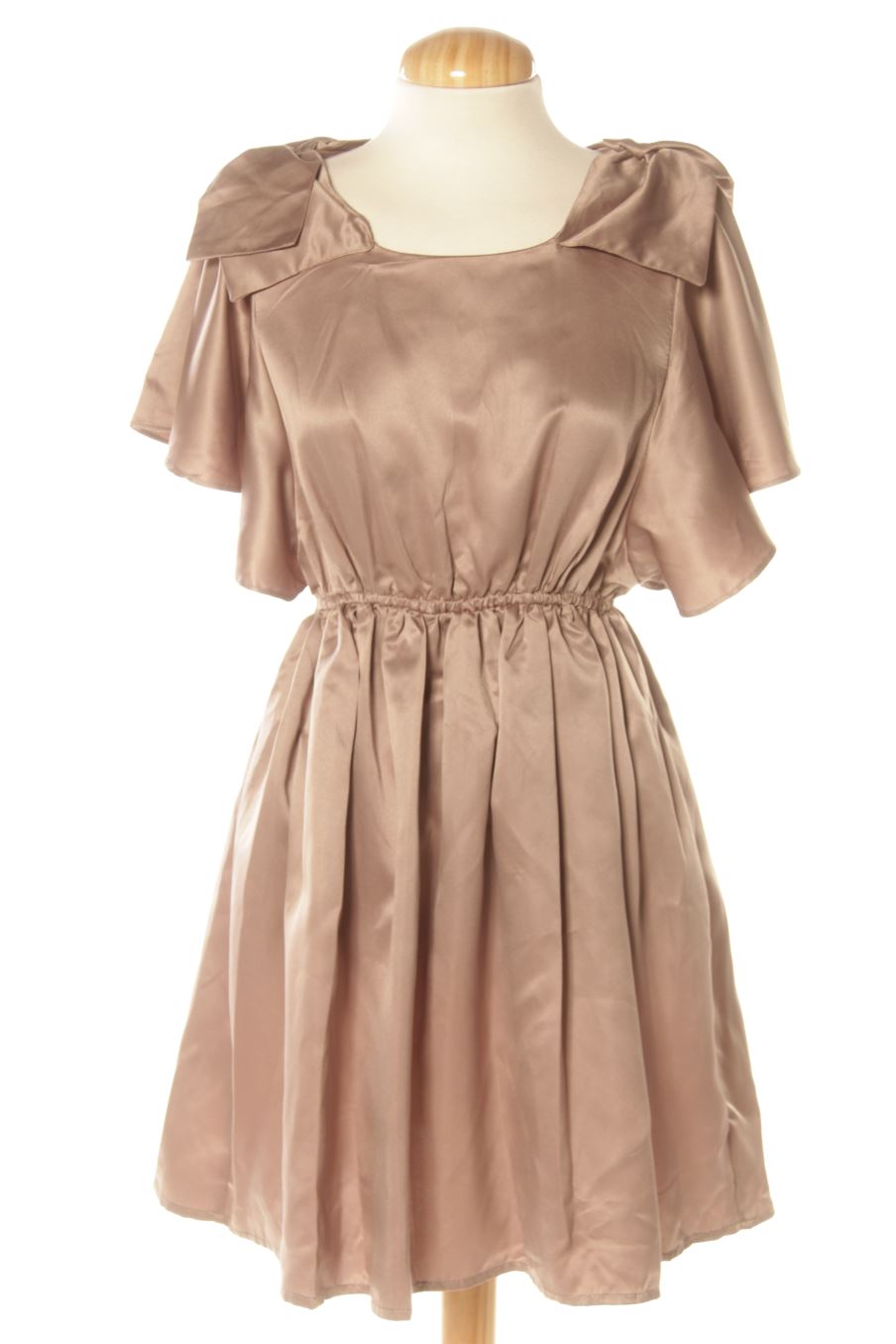 Robe casual pepaloves de la taille XS, de couleur beige