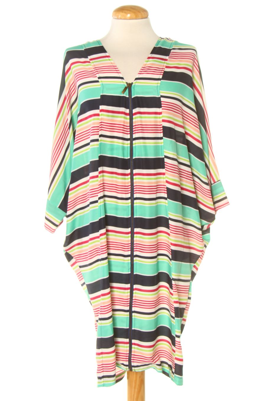 Robe casual amarillolimon de la taille M, de couleur rayures