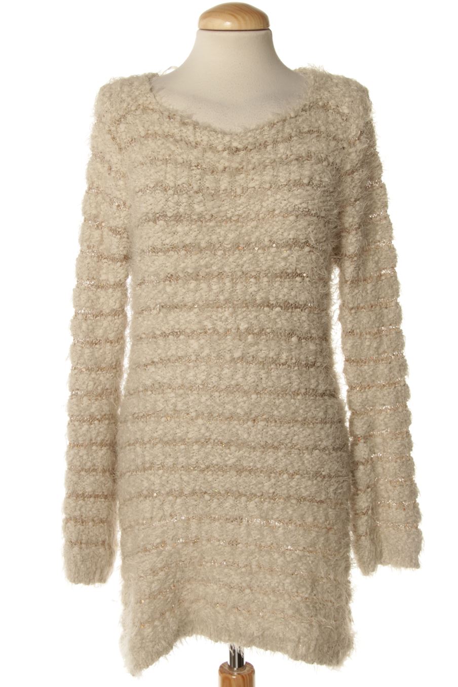 Vestido casual de Dandara de la talla S, de color beige