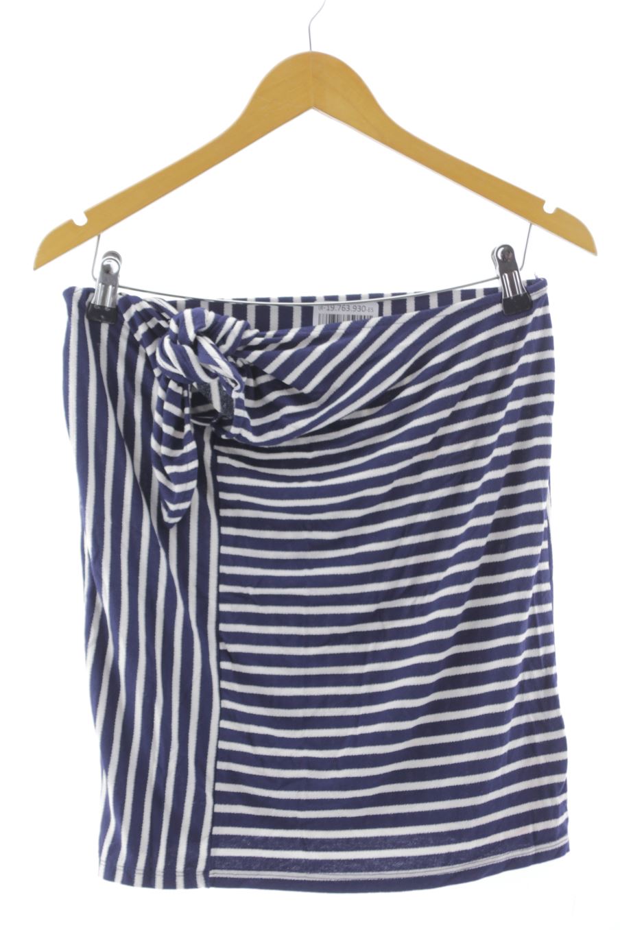Falda de Pull & Bear de la talla L, de color rayas