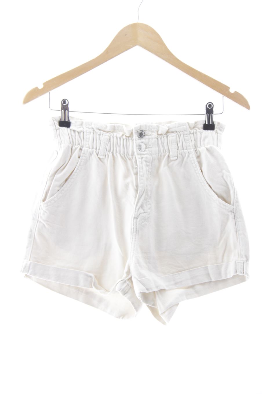 Shorts Tally Weijl de la taille 36, de couleur beige de denim