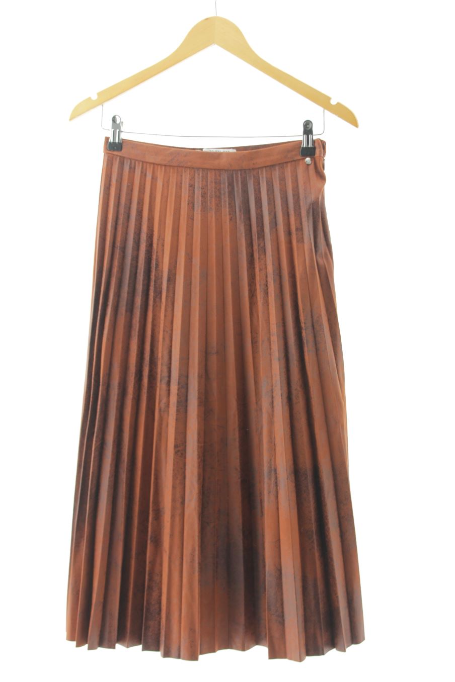 Jupe Sandwich de la taille 34, de couleur marron de synthétique