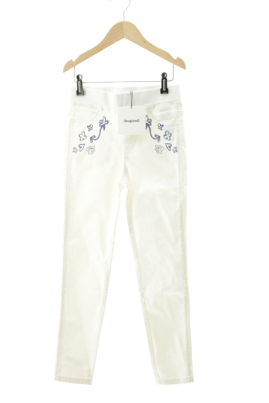 Jeans Desigual de la taille 7 ans de denim avec une étiquette