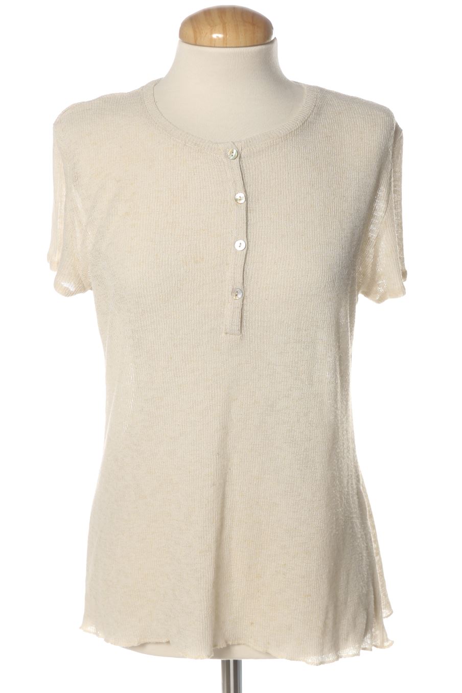 Pull Zara de la taille L, de couleur beige