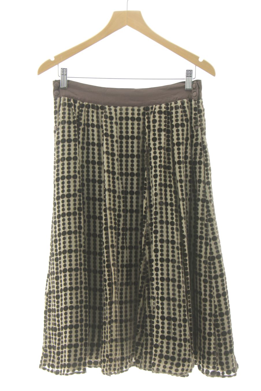 Jupe Armand Ventilo de la taille 42, de couleur marron