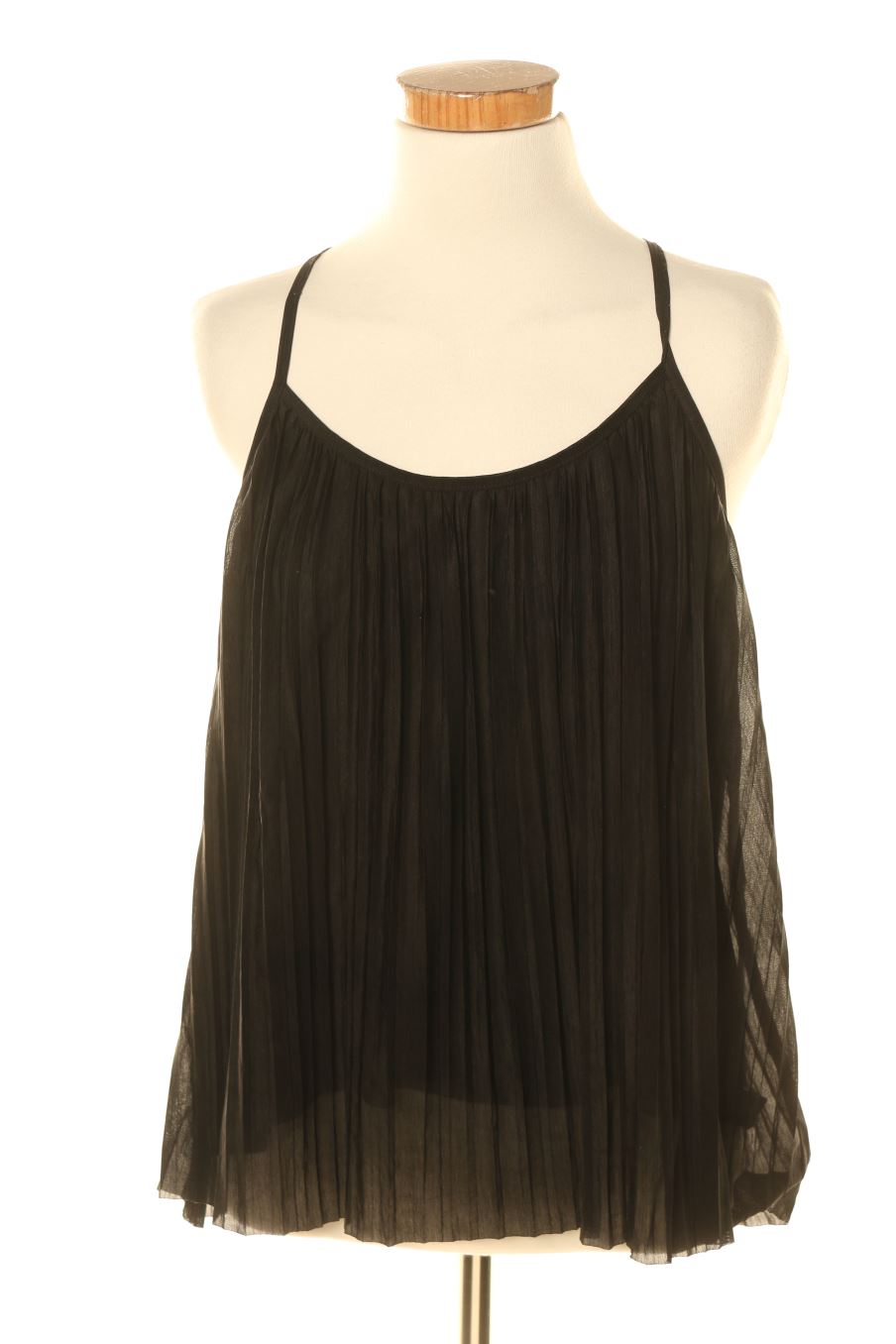 Top de H&M de la talla XS, de color negro