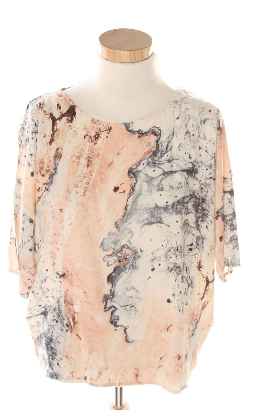 Blusa a maniche corte de Esprit de la talla XS, de color stampato