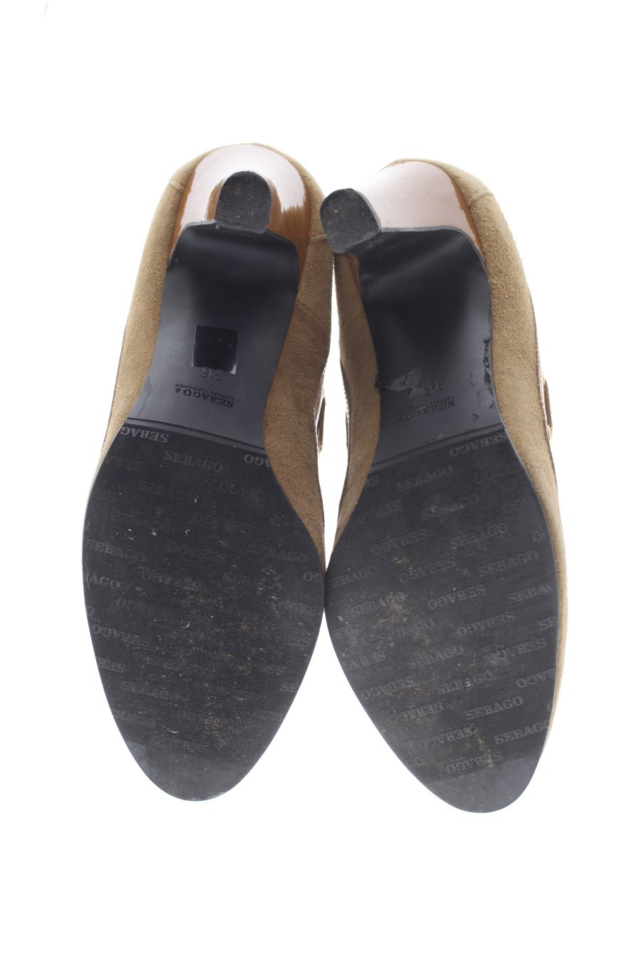 Zapatos de tacon de Sebago de la talla 36, de color marrón de