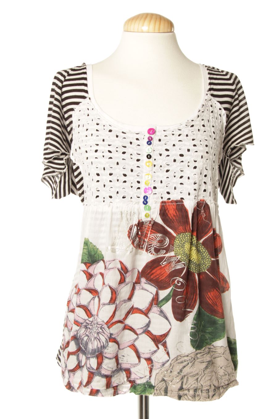 T-shirt Desigual de la taille XL, de couleur imprimés