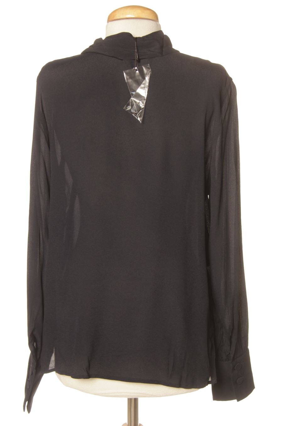 Blouse à manches longues Mango de la taille S, de couleur bleu marine