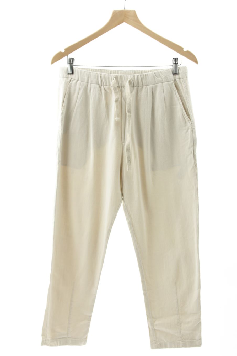 Pantaloni casual de Zara de la talla XS, de color beige