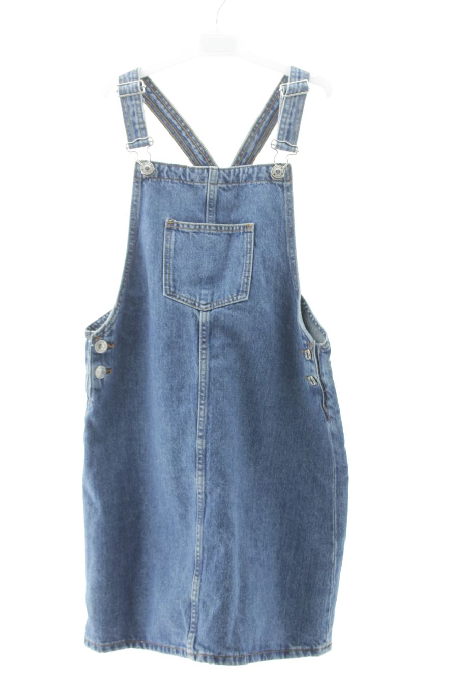 Mit Etikett Mango Aufwändiges Kleid Größe 158 aus Denim