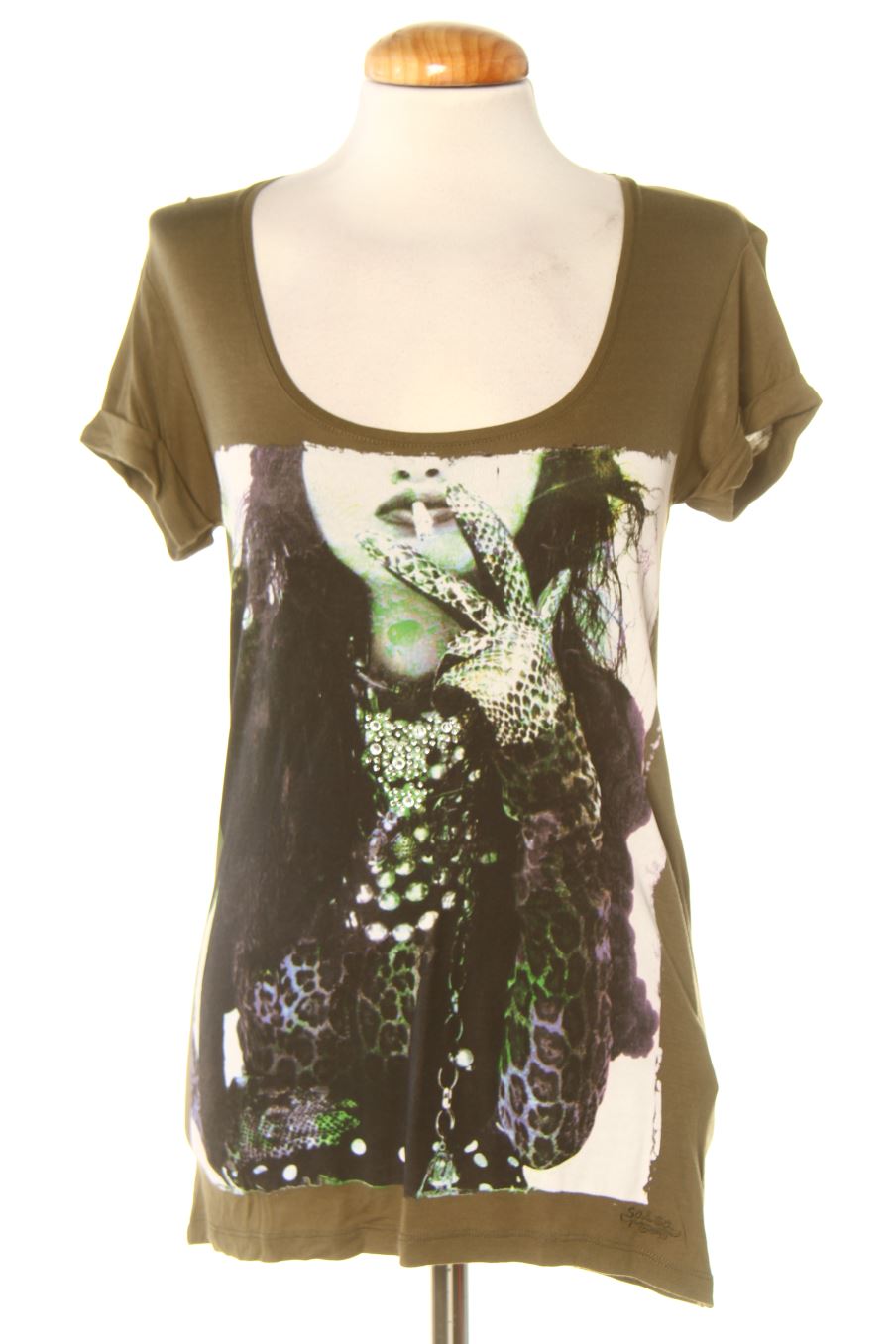 T-shirt salsa de la taille S, de couleur imprimés