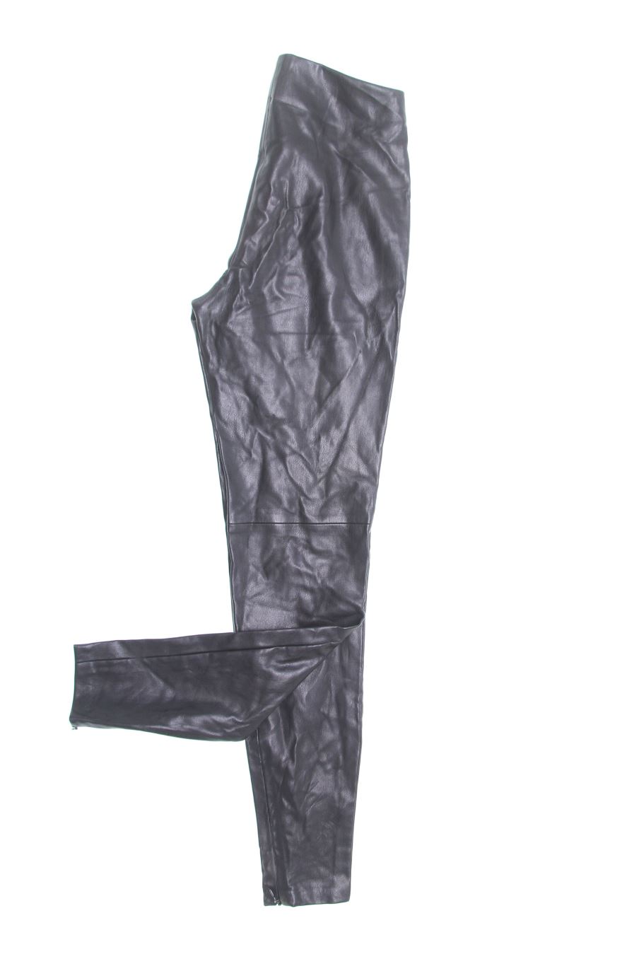 Pantalones de Zara de la talla XS, de color negro de sintético