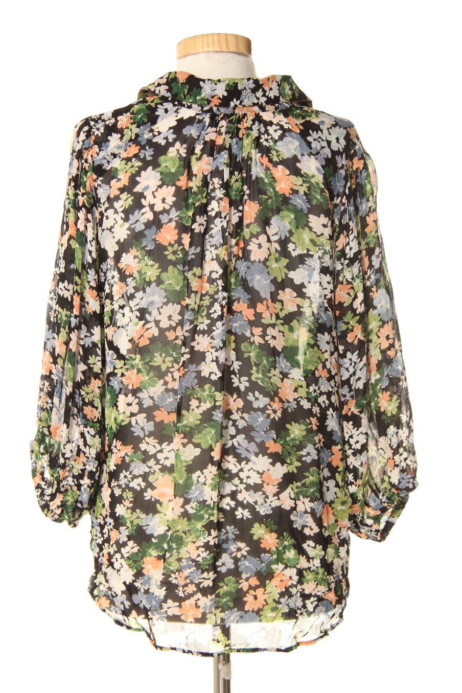 Blouse à manches courtes H&M de la taille S, de couleur fleurs