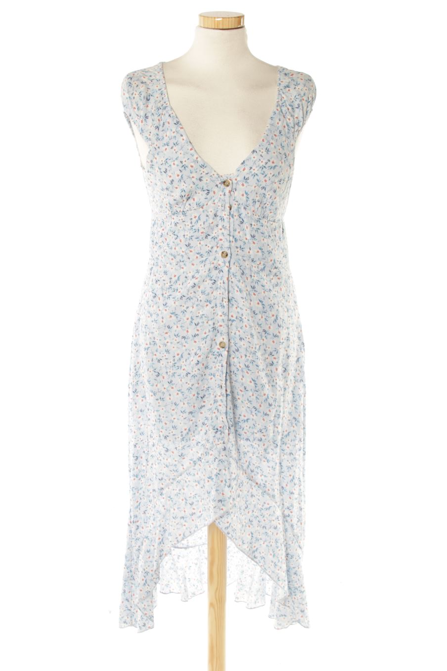Vestido casual de Pull & Bear de la talla S, de color flores