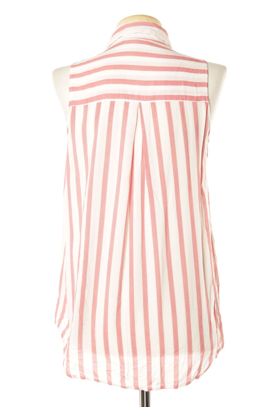 Camisa sin mangas de Stradivarius de la talla S, de color rayas