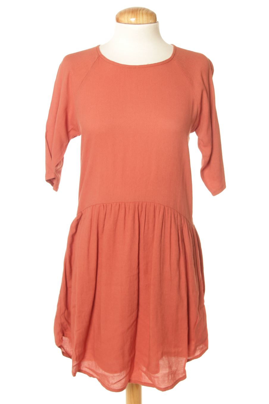 Vestito casual de Pull & Bear de la talla S, de color rosa