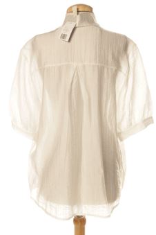 Blusa de manga corta Única Aine