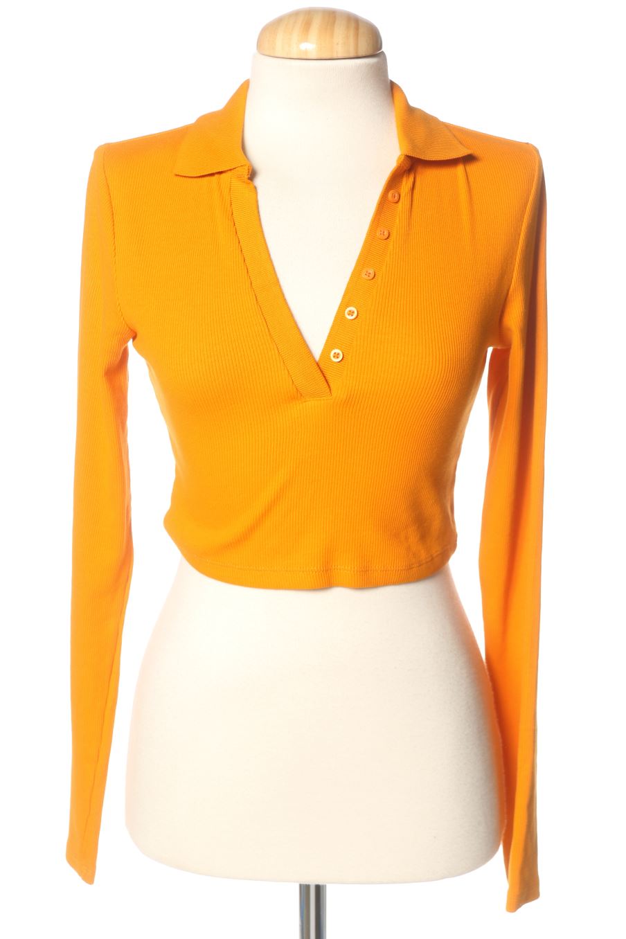Maglione de Zara de la talla S, de color arancione